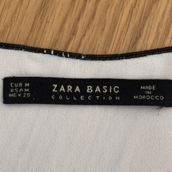 ZARA Cream blouse size M - Picture 5 of 9